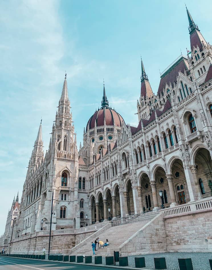 Hungarian Parliament House up close