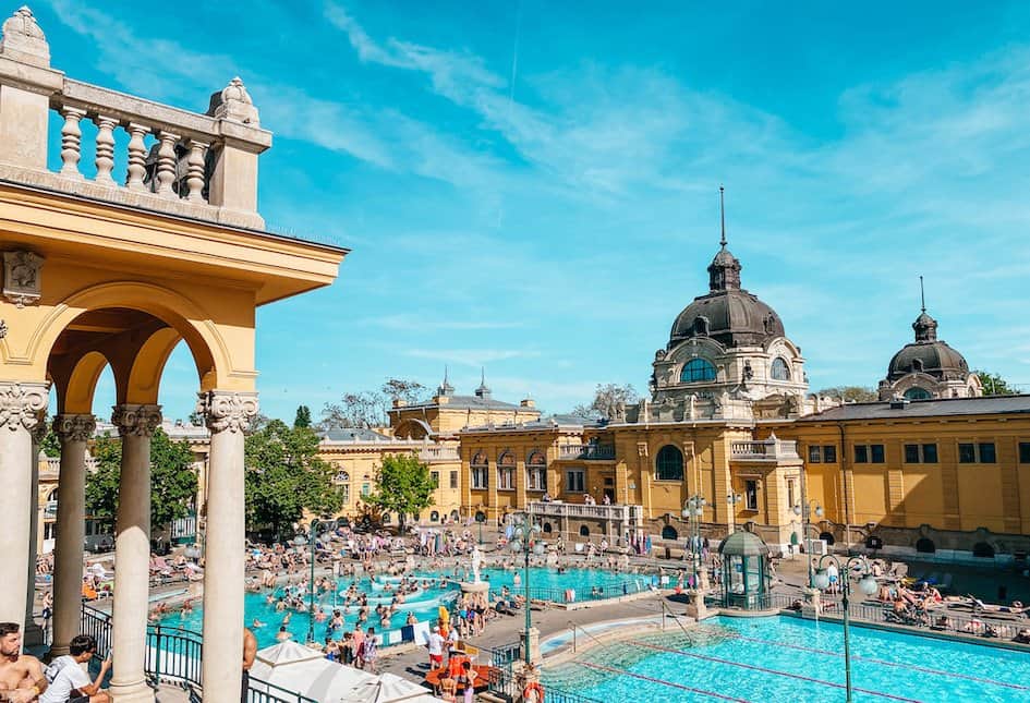 Szechenyi, one of the best thermal baths Budapest has to offer