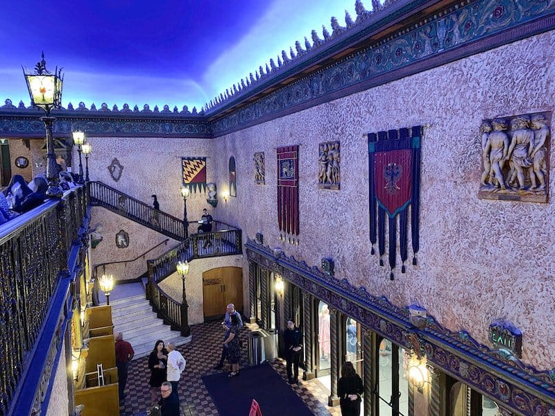 Medieval looking entrance hall