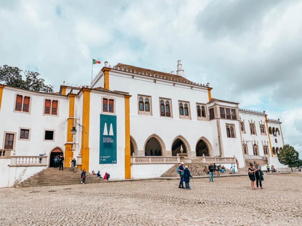Sintra National Palace, it looks more like a normal big building