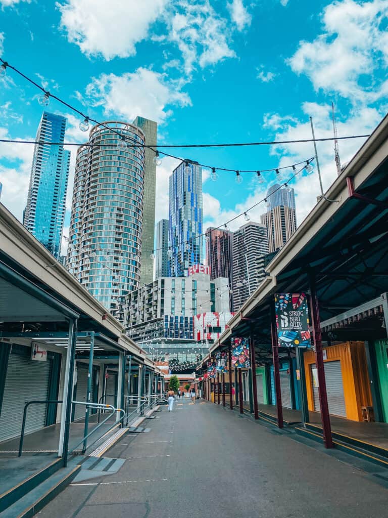 Skyline of Melbourne